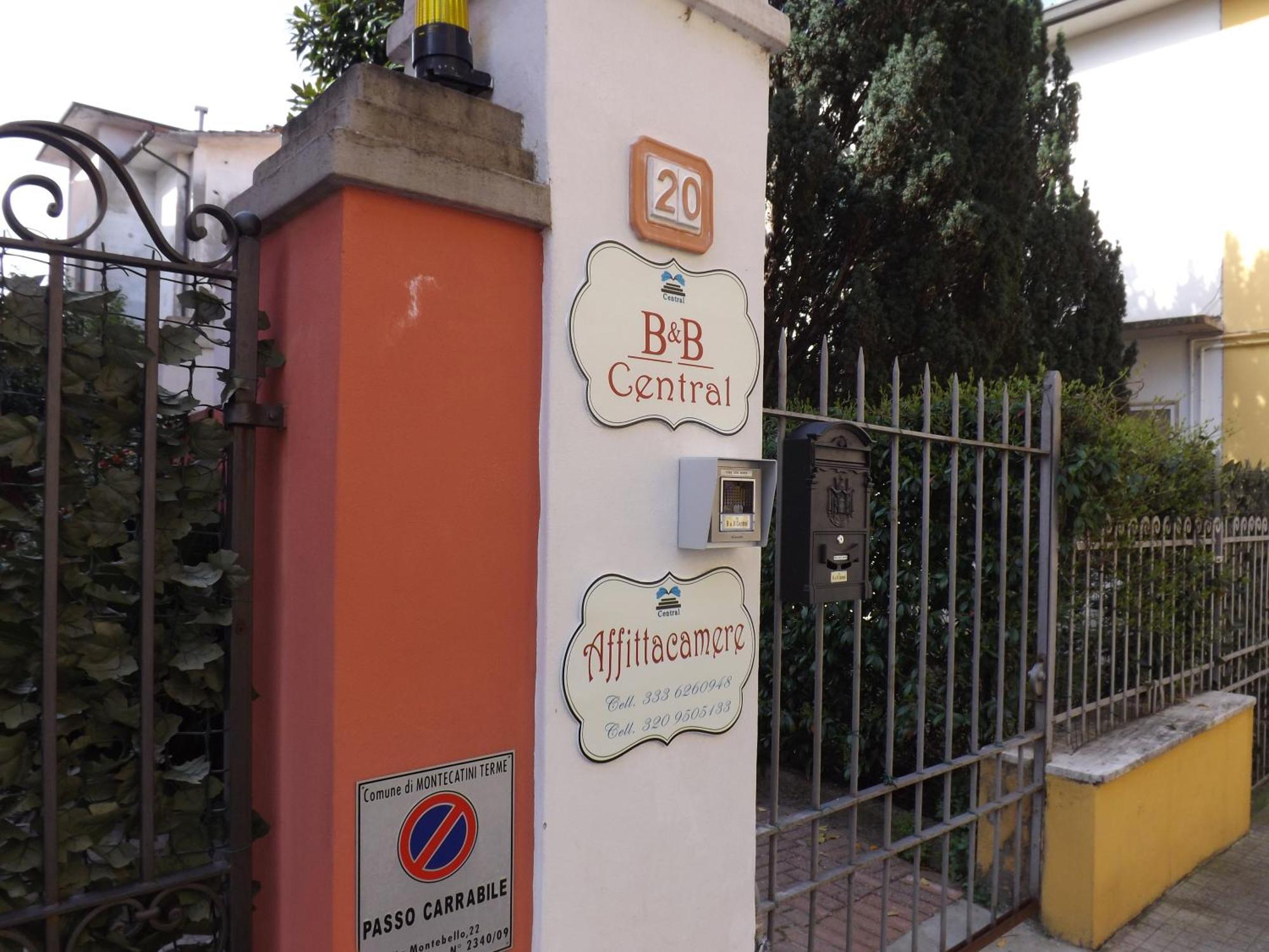 B&B Central Toma Montecatini Terme Exterior foto